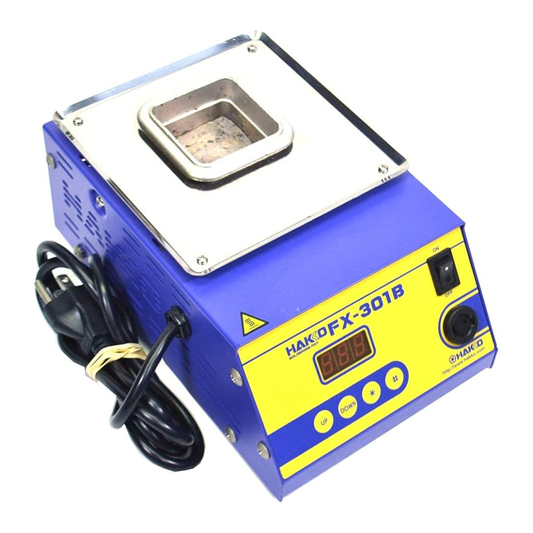 Hakko Electronics FX-301B User manual