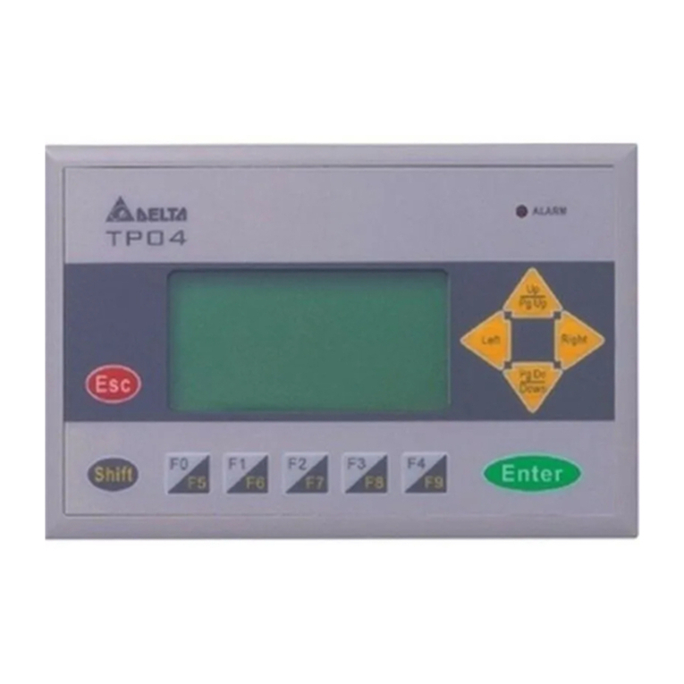 Delta TP04 Series user manual Delta TP04 Series user manual