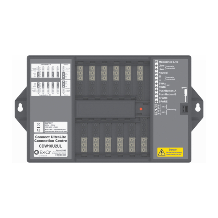 Exor CDW10U2UL User manual