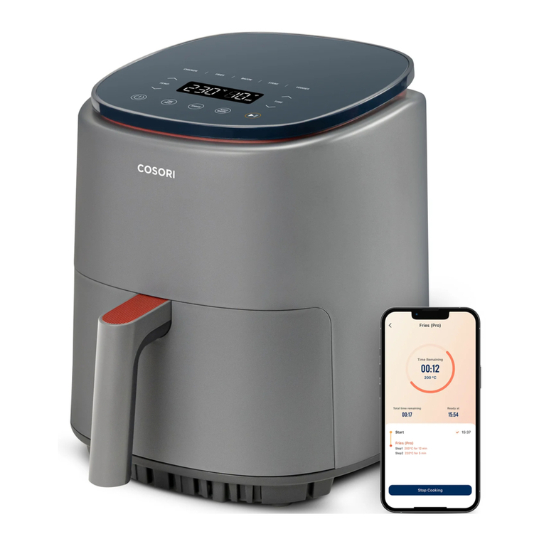 Cosori CAF-LI401S user manual