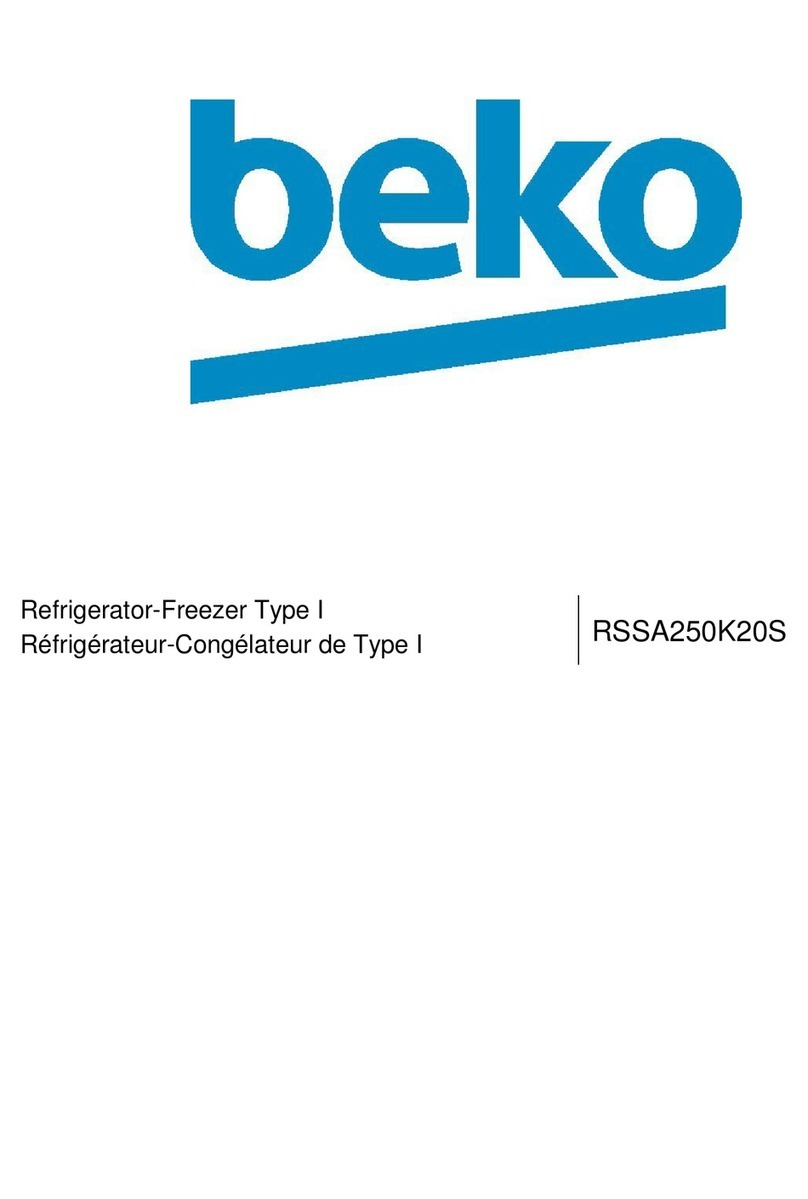 Beko RSSA250K20S User manual Beko RSSA250K20S User manual