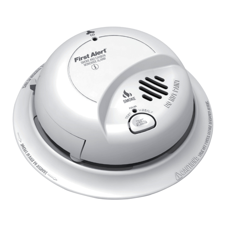 First Alert SCO2 user manual