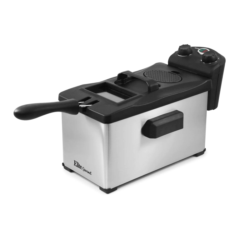 Elite Gourmet EDF-3500 user manual Elite Gourmet EDF-3500 user manual