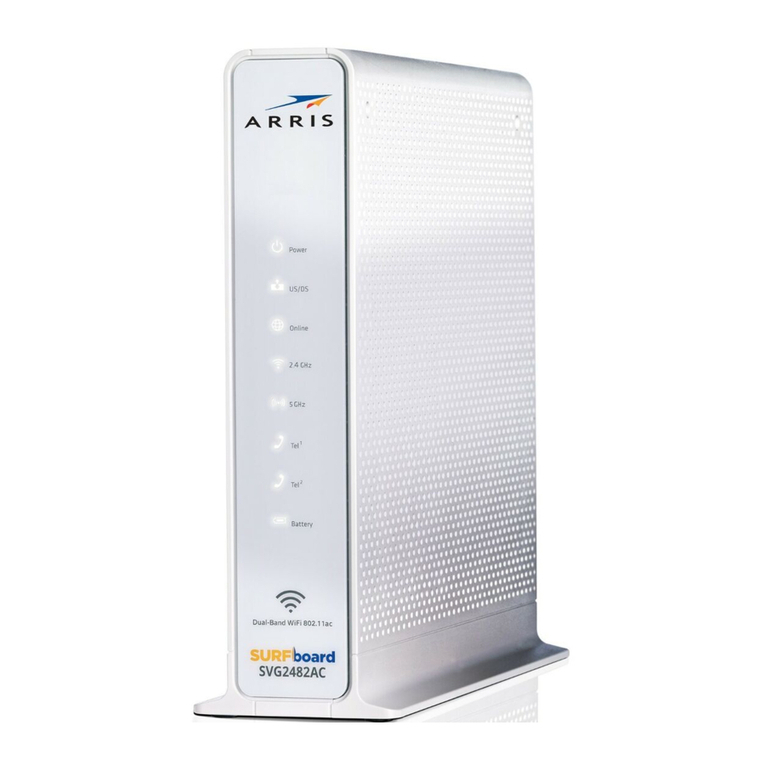 Arris SurfBoard SVG2482AC user manual