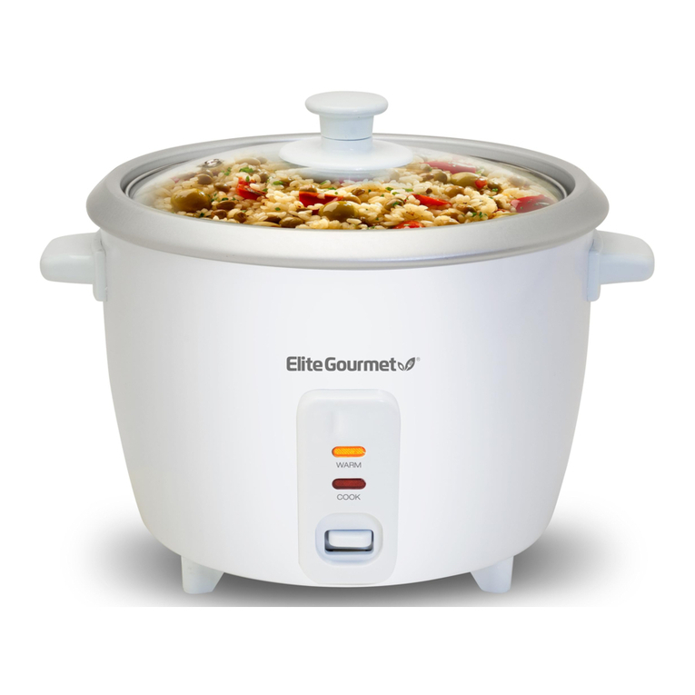 Elite Gourmet ERC-003 user manual