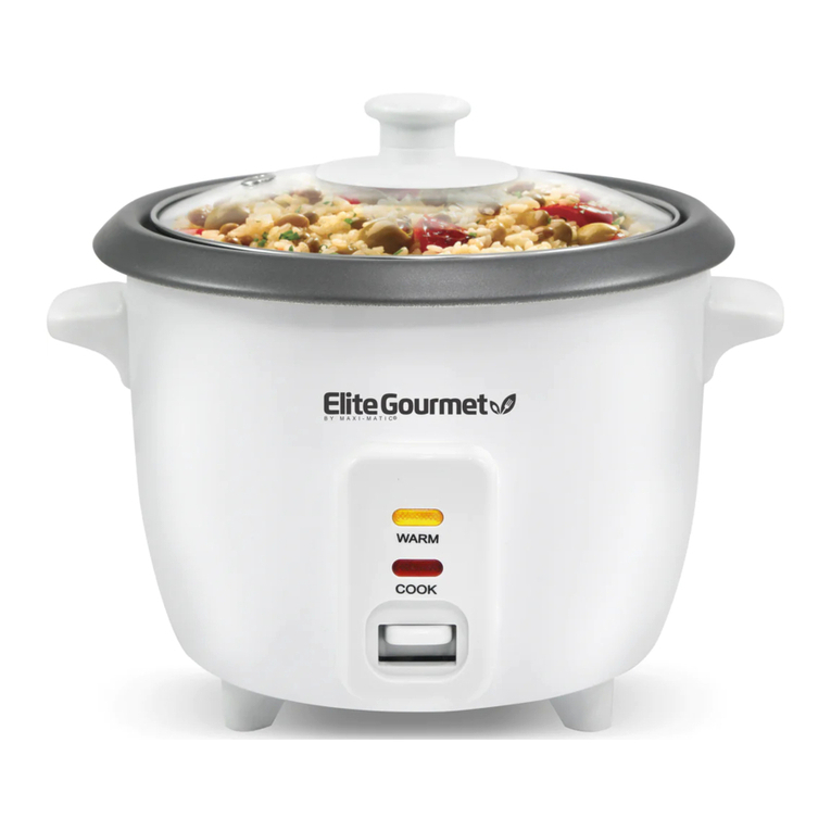 Elite Gourmet ERC-006NST user manual