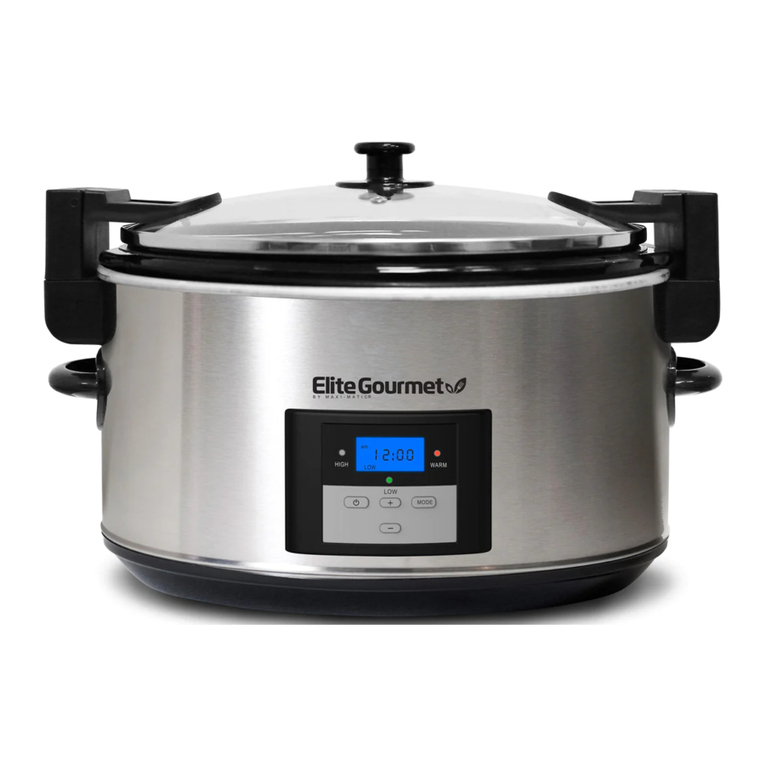 Elite Gourmet MST-900VXD User manual