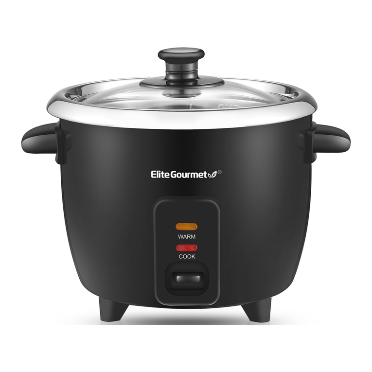Elite Gourmet ERC006SS user manual