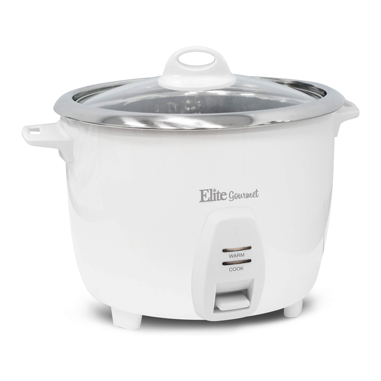 Elite Gourmet ERC-2020 user manual