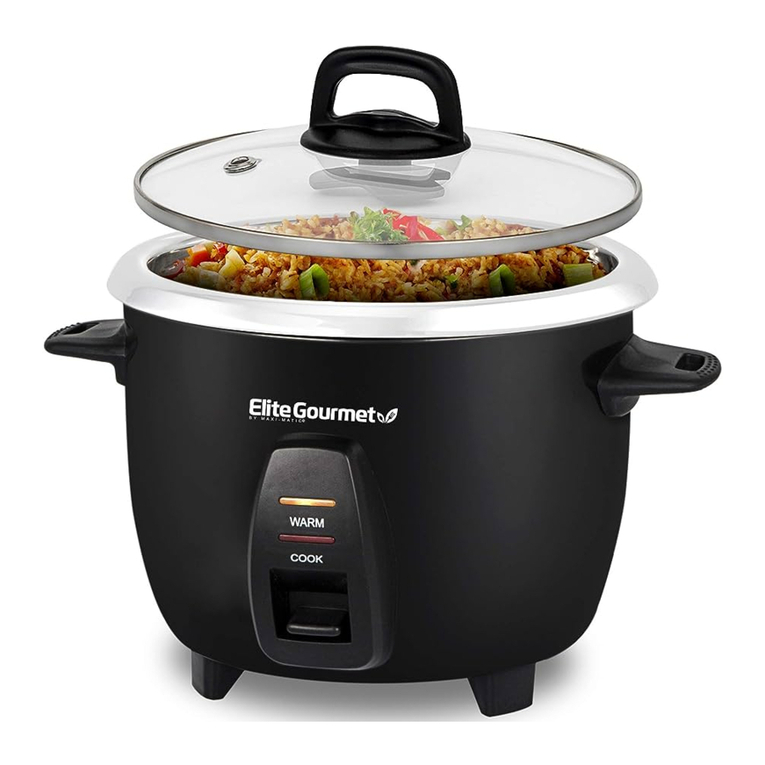 Elite Gourmet ERC2010B user manual