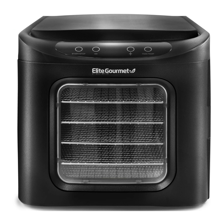 Elite Gourmet EFD-313B user manual