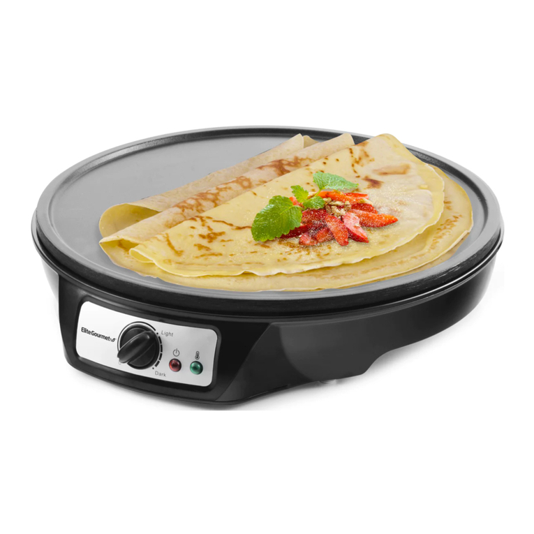 Elite Gourmet ECP-126 user manual