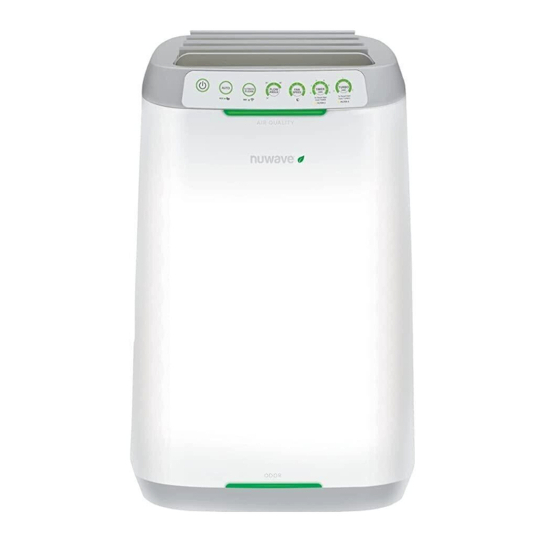 NuWave OXYPURE ZERO E1000 user manual