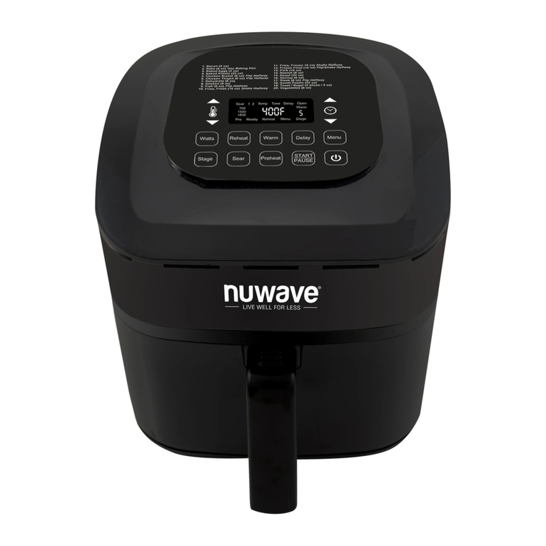 NuWave Brio 8Q user manual