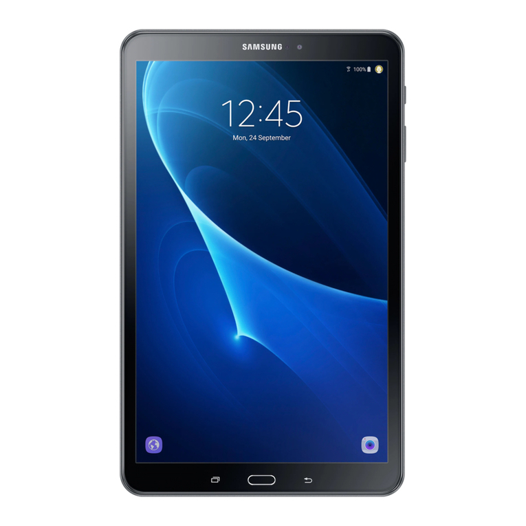 Samsung SM-T580 quick start guide