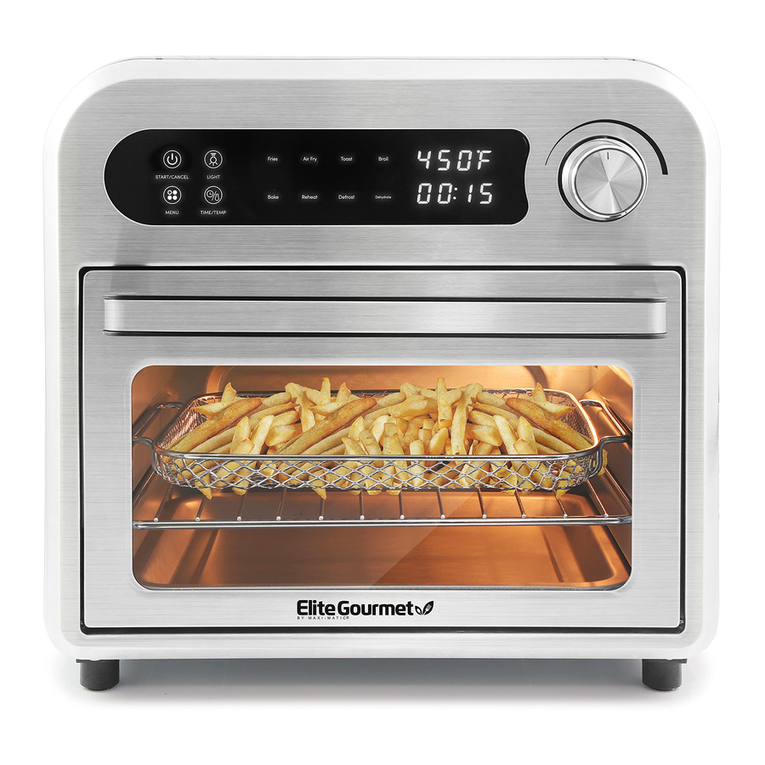 Elite Gourmet EAF1010D user manual
