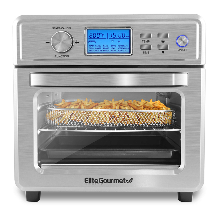 Elite Gourmet EAF8190D user manual