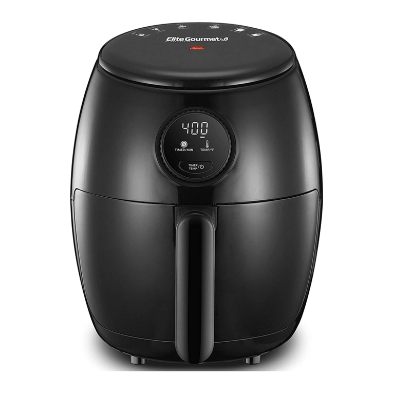Elite Gourmet EAF2612D user manual