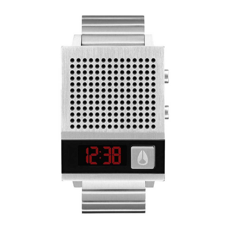 NIXON THE DORK TOO user manual