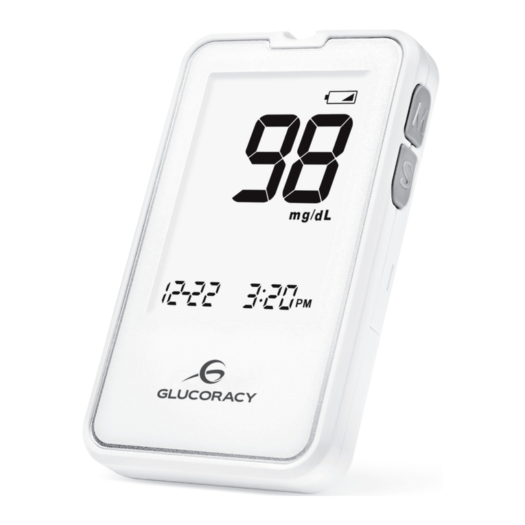 GLUCORACY G-425-2 user manual
