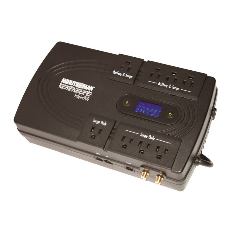 Minuteman EN750 user manual