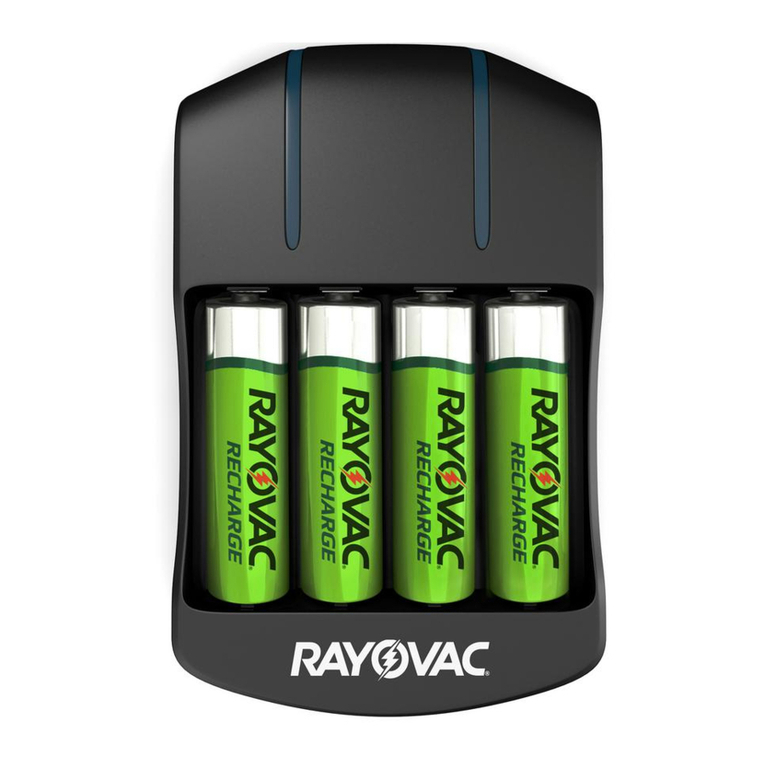 Rayovac PS334 User manual