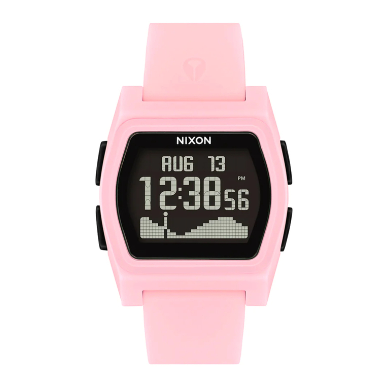 NIXON THE RIVAL user manual