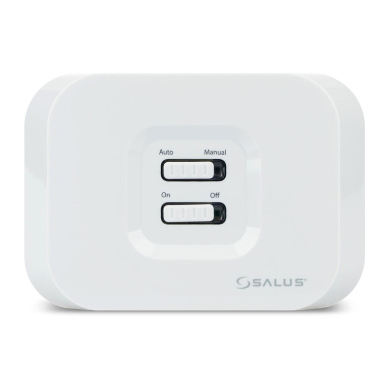 Salus RX10RF User manual