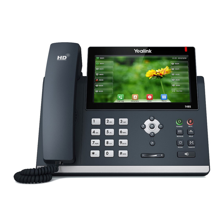 Yealink T4 series User manual