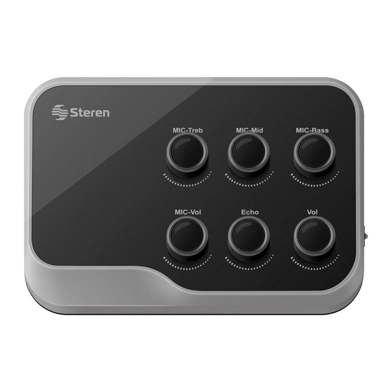Steren MIX-125 user manual