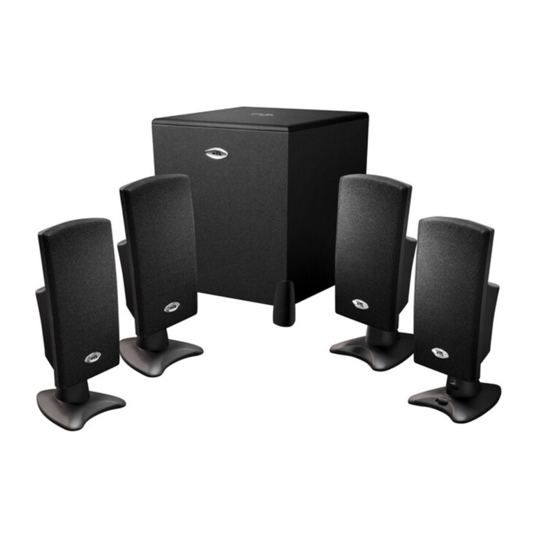 Cyber Acoustics CA-4100 User manual