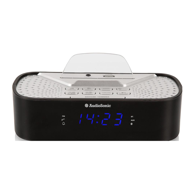 AudioSonic CL-1463 user manual
