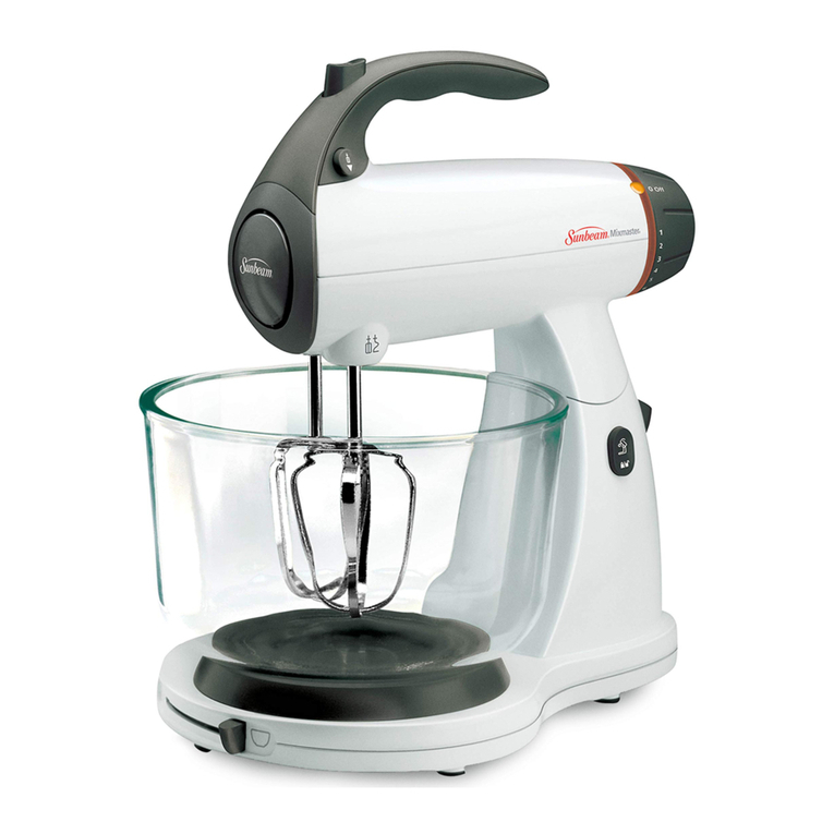 Sunbeam Mixmaster 2371 User manual