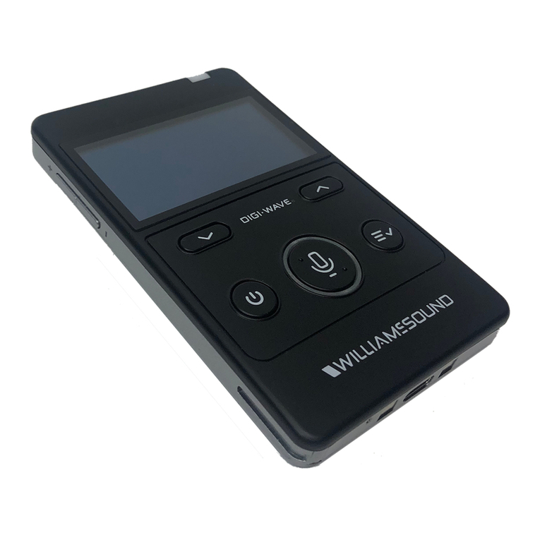 Williams AV Digi-Wave 400 Series User manual