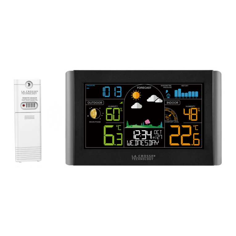 La Crosse Technology CA76669 user manual