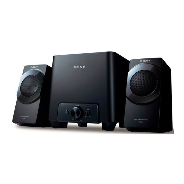Sony SRS-D4 User manual