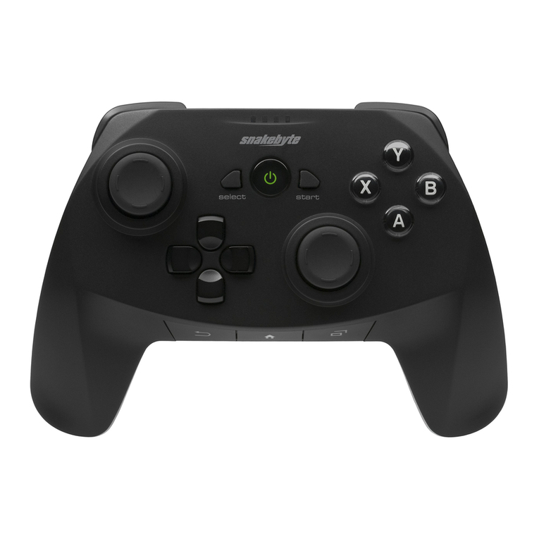 Snakebyte GAME:PAD User manual Snakebyte GAME:PAD User manual