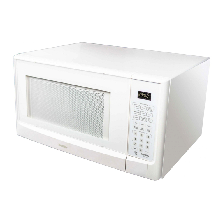 Danby Designer DDMW01440WG1 User manual