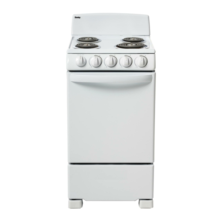 Danby DER202W User manual