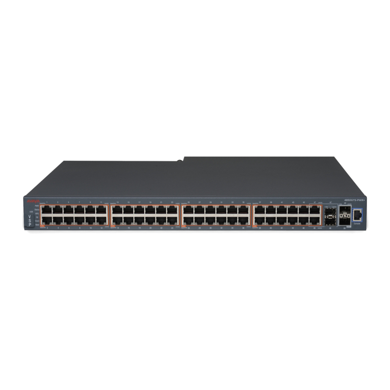 Avaya 4850GTS Series installation guide