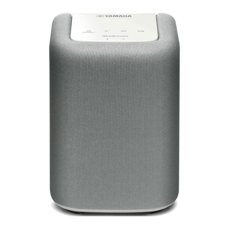 Yamaha MUSICCAST WX-010 user manual
