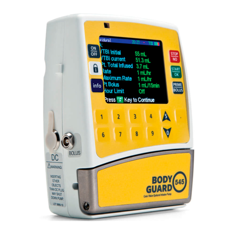CME Medical BODY GUARD 545 quick start guide