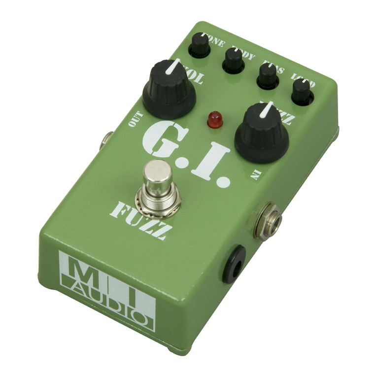 MI-Audio G.I. FUZZ V.2 user manual