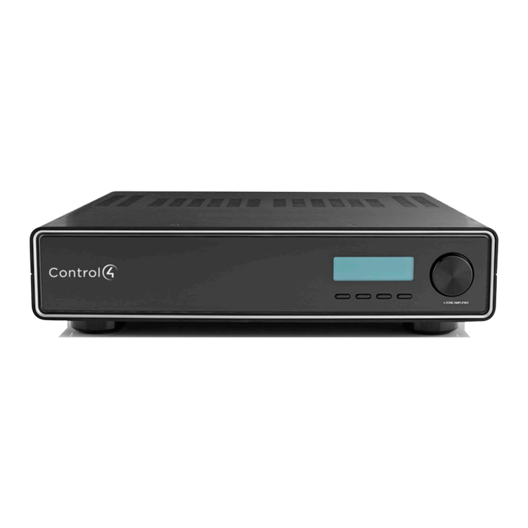 Contro l4 C4-8AMP1-B User manual