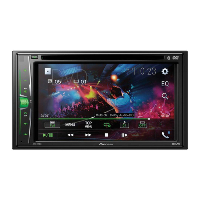 Pioneer AVH-220EX User manual