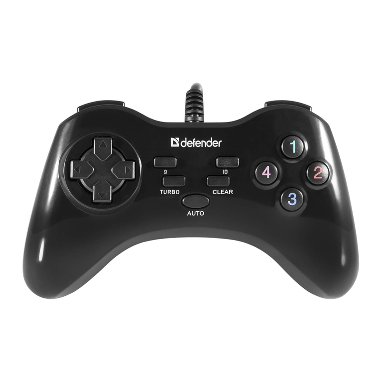 Defender Game Racer Wireless G2 user manual