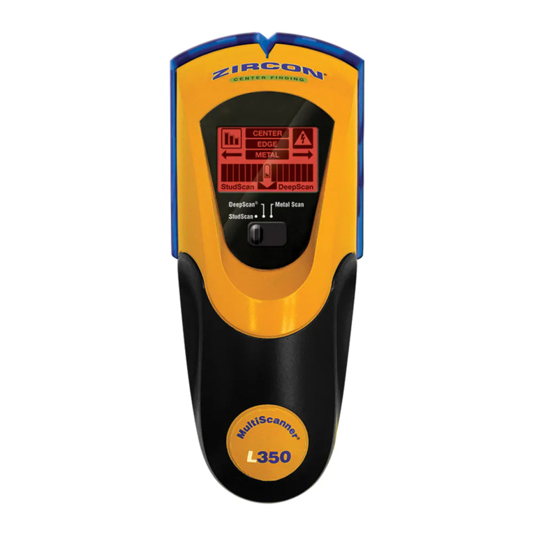 Zircon MultiScanner L350 User manual