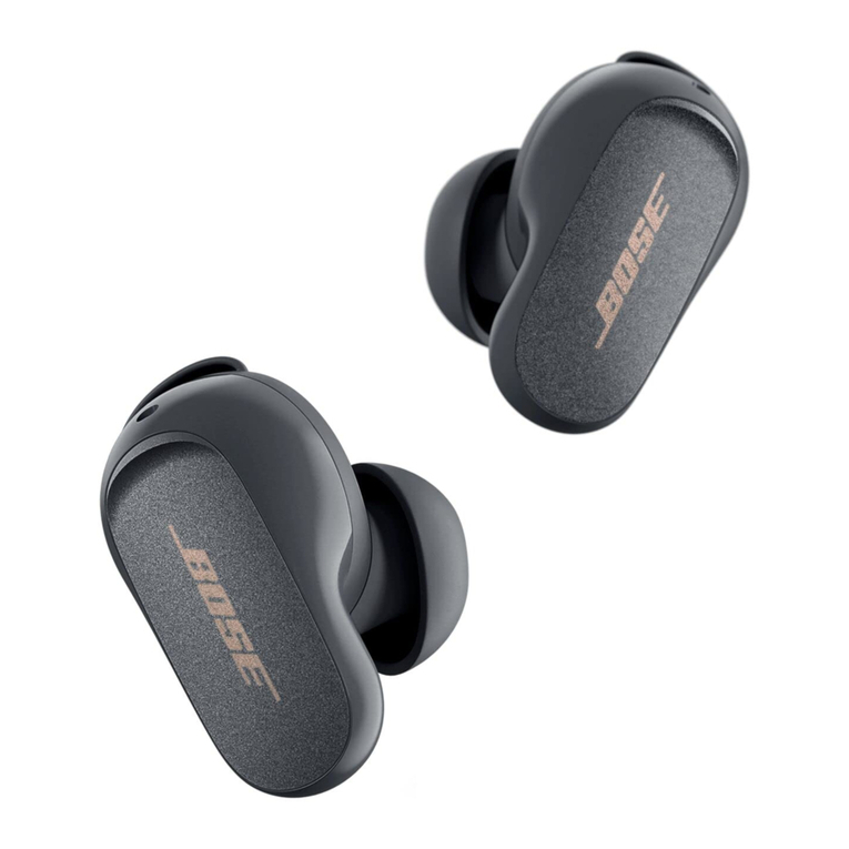 Bose QUIETCOMFORT EARBUDS II User manual