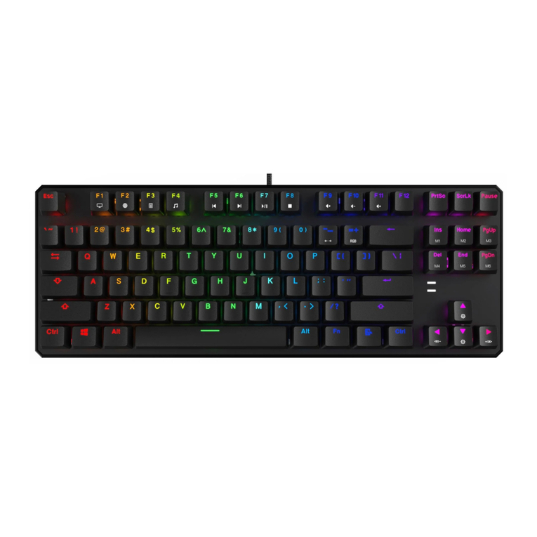 Tecware PHANTOM RGB quick start guide