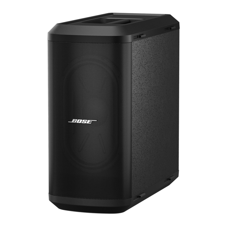 Bose Sub1 user manual